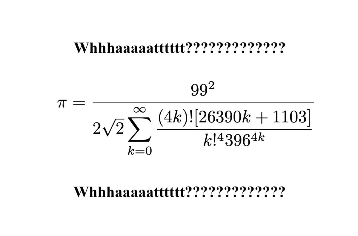 Ramanujan Formulas