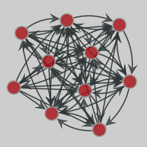 dom: Animal dominance archive (2022). 10 nodes, 71 edges. https://networks.skewed.de/net/dom#Slotow_1993