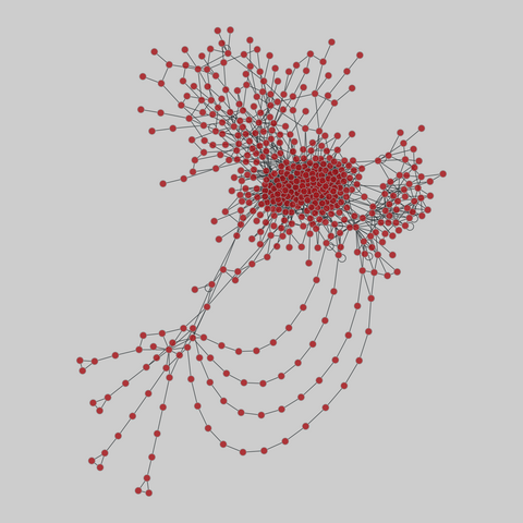 celegans_2019: Complete C. elegans neurons (2019). 586 nodes, 1758 edges. https://networks.skewed.de/net/celegans_2019#male_gap_junction_corrected