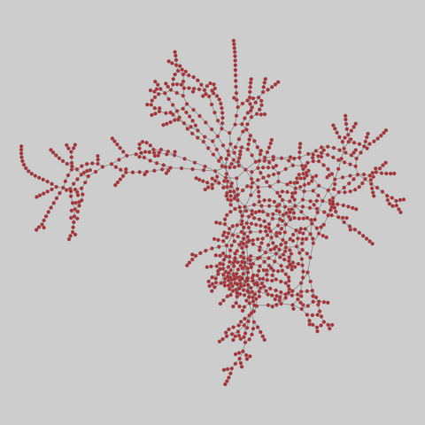 euroroad: Euroroad network (2011). 1174 nodes, 1417 edges. https://networks.skewed.de/net/euroroad