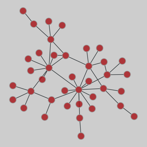 internet_top_pop: Internet topology (PoP level) (1969-2012). 39 nodes, 44 edges. https://networks.skewed.de/net/internet_top_pop#Cesnet200603