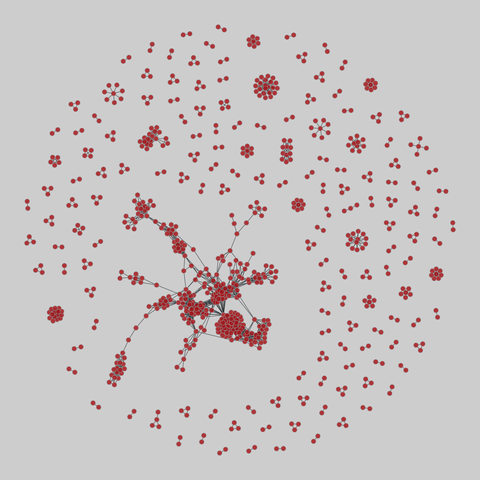 tree-of-life: Protein interactomes across the tree of life (2019). 813 nodes, 2611 edges. https://networks.skewed.de/net/tree-of-life#412133