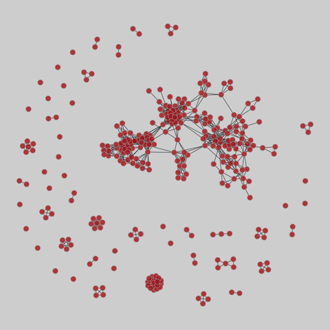 malaria_genes: Malaria var DBLa HVR networks. 307 nodes, 1214 edges. https://networks.skewed.de/net/malaria_genes#HVR_4