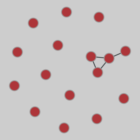 ambassador: Philippines Ambassador bombing (2000). 16 nodes, 4 edges. https://networks.skewed.de/net/ambassador#2006