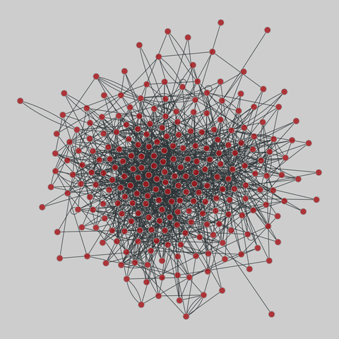 ugandan_village: Ugandan village networks (2013). 250 nodes, 1183 edges. https://networks.skewed.de/net/ugandan_village#friendship-11