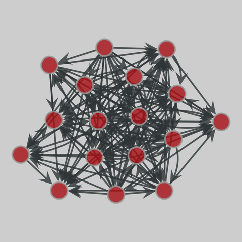 dom: Animal dominance archive (2022). 17 nodes, 146 edges. https://networks.skewed.de/net/dom#deWaal_1977b