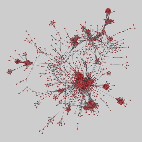 collins_yeast: Collins yeast interactome (2007). 1622 nodes, 9070 edges. https://networks.skewed.de/net/collins_yeast