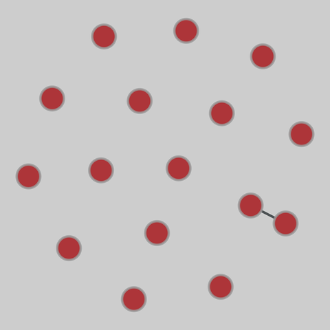 ambassador: Philippines Ambassador bombing (2000). 16 nodes, 1 edges. https://networks.skewed.de/net/ambassador#2004