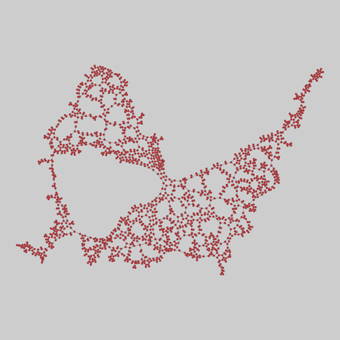 urban_streets: Urban street networks (2017). 1840 nodes, 2407 edges. https://networks.skewed.de/net/urban_streets#venice