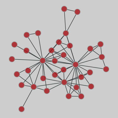 moviegalaxies: Moviegalaxies, movies 410-466 (2018). 35 nodes, 75 edges. https://networks.skewed.de/net/moviegalaxies#792