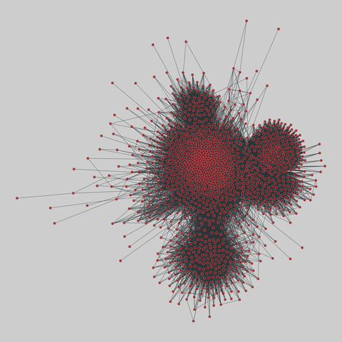 ego_social: Ego networks in social media (2012). 1371 nodes, 41123 edges. https://networks.skewed.de/net/ego_social#gplus_102778563580121606331