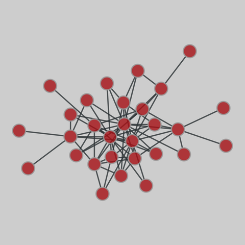 montreal: Montreal street gangs (2007). 35 nodes, 78 edges. https://networks.skewed.de/net/montreal