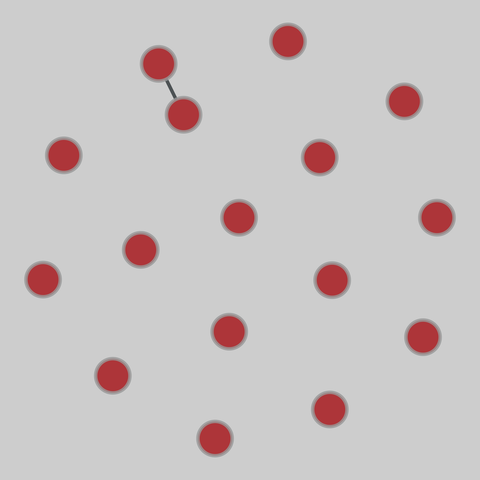 ambassador: Philippines Ambassador bombing (2000). 16 nodes, 1 edges. https://networks.skewed.de/net/ambassador#2005