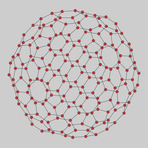 fullerene_structures: Fullerene molecular structures. 180 nodes, 270 edges. https://networks.skewed.de/net/fullerene_structures#C180
