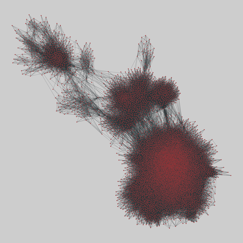 facebook_organizations: Within-organization Facebook friendships (2013). 5524 nodes, 94219 edges. https://networks.skewed.de/net/facebook_organizations#L2