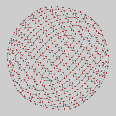 fullerene_structures: Fullerene molecular structures. 500 nodes, 750 edges. https://networks.skewed.de/net/fullerene_structures#C500