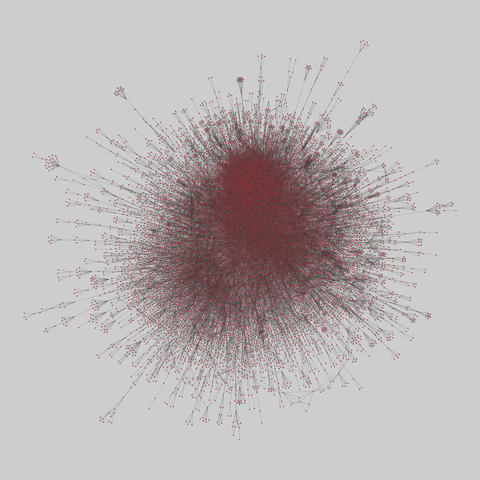 arxiv_collab: Scientific collaborations in physics (1995-2005). 16726 nodes, 47594 edges. https://networks.skewed.de/net/arxiv_collab#cond-mat-1999