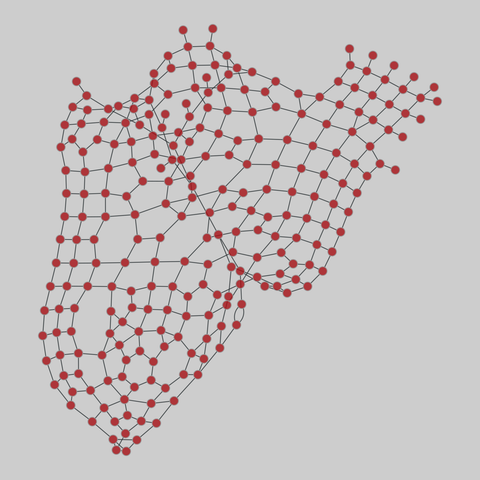 urban_streets: Urban street networks (2017). 248 nodes, 419 edges. https://networks.skewed.de/net/urban_streets#new-york