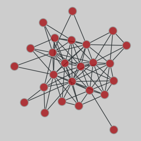 moviegalaxies: Moviegalaxies, movies 410-466 (2018). 25 nodes, 91 edges. https://networks.skewed.de/net/moviegalaxies#906