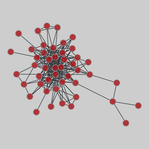moviegalaxies: Moviegalaxies, movies 410-466 (2018). 47 nodes, 219 edges. https://networks.skewed.de/net/moviegalaxies#727