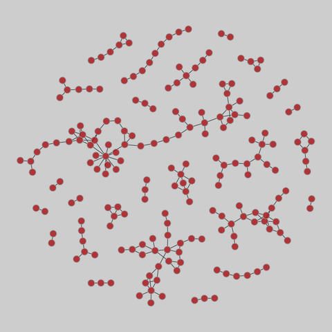 tree-of-life: Protein interactomes across the tree of life (2019). 200 nodes, 206 edges. https://networks.skewed.de/net/tree-of-life#596315