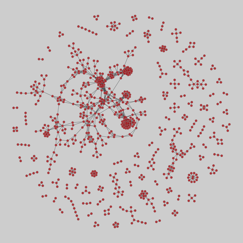 tree-of-life: Protein interactomes across the tree of life (2019). 806 nodes, 1701 edges. https://networks.skewed.de/net/tree-of-life#216595