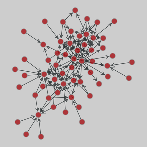 fresh_webs: Freshwater stream webs. 58 nodes, 126 edges. https://networks.skewed.de/net/fresh_webs#Coweeta1