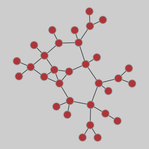 urban_streets: Urban street networks (2017). 32 nodes, 36 edges. https://networks.skewed.de/net/urban_streets#irvine1