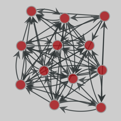 dom: Animal dominance archive (2022). 12 nodes, 77 edges. https://networks.skewed.de/net/dom#ValLaillet_2008e